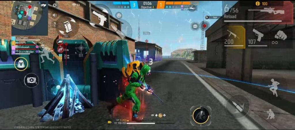 Free Fire character combination testing process from problem to build review